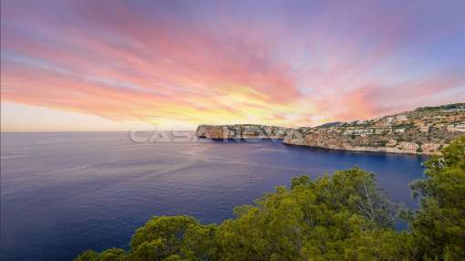 Puerto Andratx- Cala Llamp - Solar edificable con licencia para una villa de lujo Puerto Andratx- Cala Llamp - Solar edificable con licencia para una villa de lujo