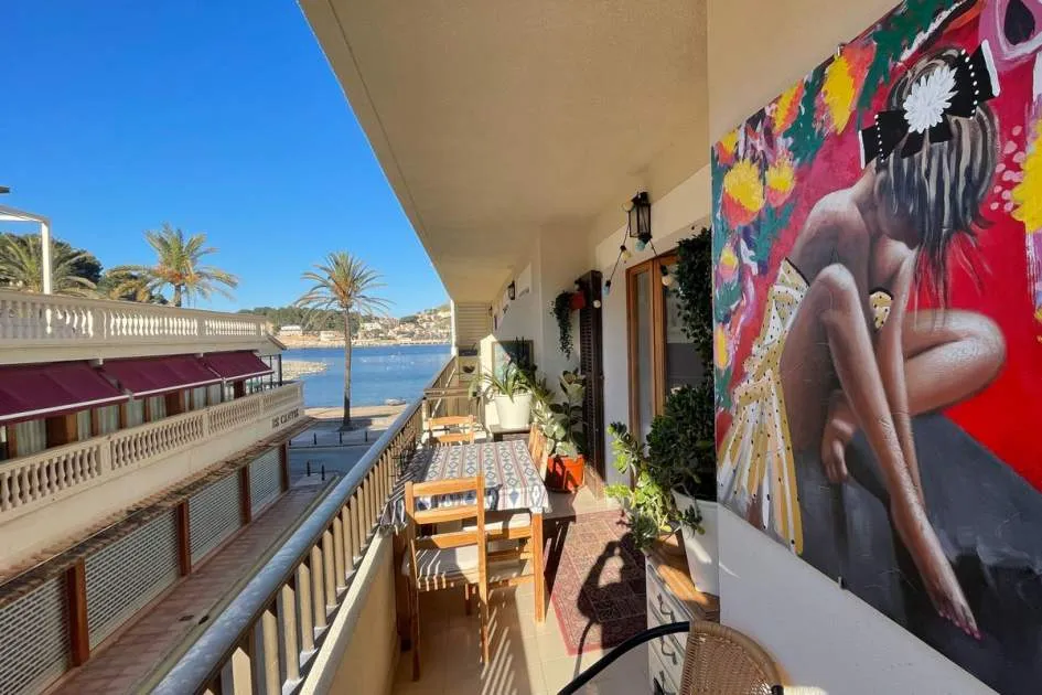 Apartamento muy cuidado a escasos metros de la playa en Port de Sóller.