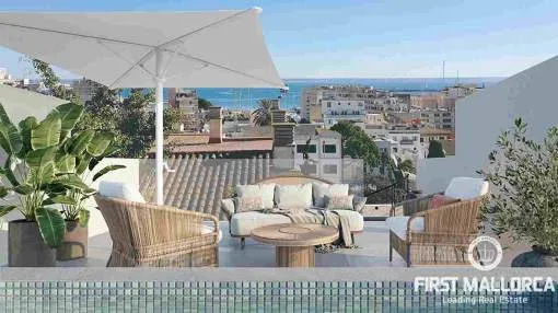 Preciosos adosados nuevos en El Terreno con vistas al mar Preciosos adosados nuevos en El Terreno con vistas al mar