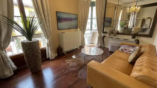 Encantador apartamento renovado con muebles de diseño en Palma