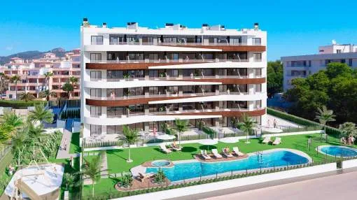 Apartamentos de nueva construcción en Sa Coma: vivir entre las playas de arena más hermosas del este