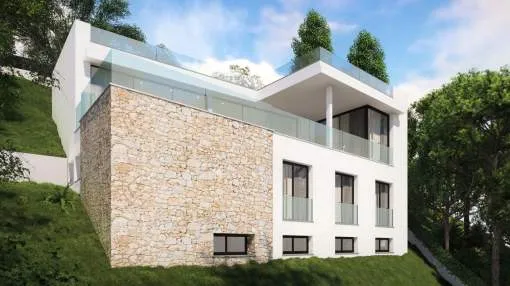 Moderna villa de nueva construcción en zona tranquila de Costa d'en Blanes