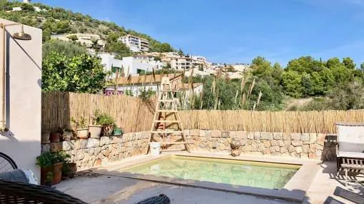 Casa adosada con piscina pequeña en alquiler a corto plazo en Génova
