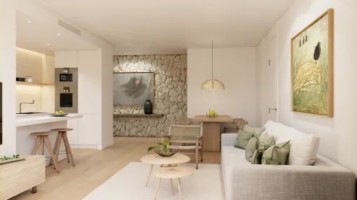 Apartamento nuevo en un exclusivo complejo residencial en Porto Cristo