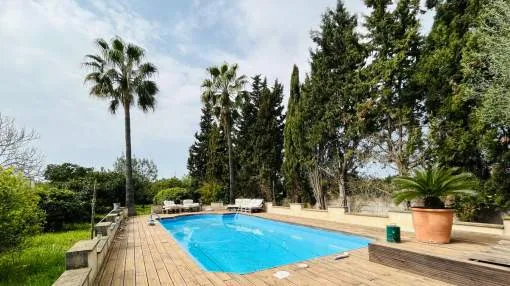 Casa independiente en Algaida con jardin y piscina