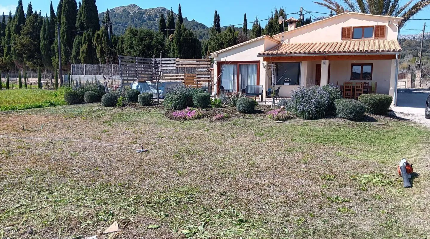 Finca con piscina y vistas espectaculares, a 1 km de Pollensa