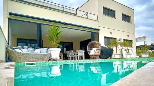 Residencia de lujo moderna con estilo y confort en Marratxí – su villa de ensueño al más alto nivel