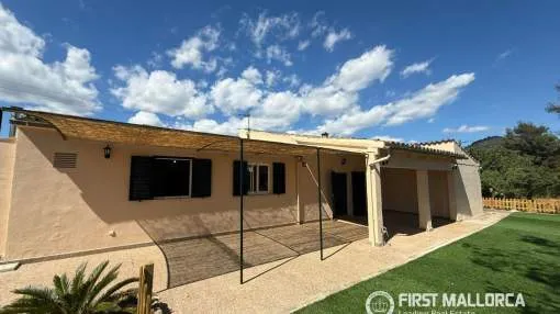 Maravillosa finca recién reformada al estilo mallorquín para larga estancia