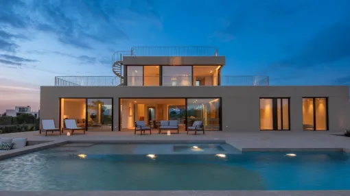 Exclusiva villa en construccion en Son Gual