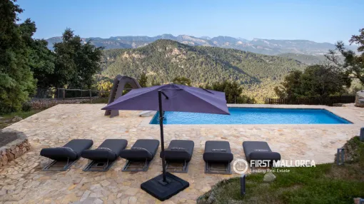Esplendida finca con licencia vacacional en Esporles