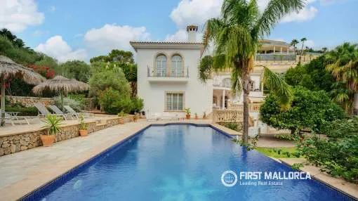 Villa en Son Vida con Licencia ETV, Privacidad Absoluta y Vistas Panorámicas sobre Palma
