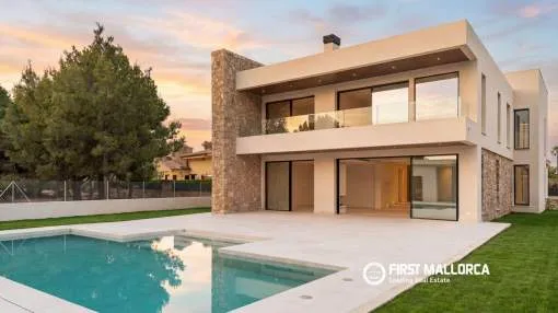 Impresionante villa independiente de nueva construcción a la venta en Llenaire, en el Puerto de Pollença.