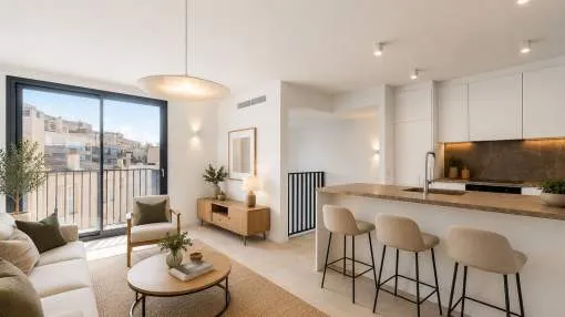 Ático dúplex con amplias terrazas en Santa Catalina