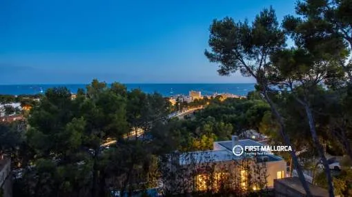 Exclusiva Villa con Vistas Panorámicas al Mar en Costa d'en Blanes