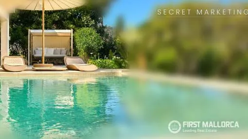 Moderna villa con piscina infinita climatizada en Es Capdellà