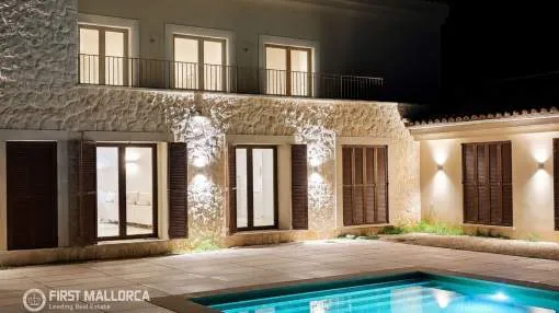 Finca de nueva construcción en una ubicación idílica en Algaida en alquiler
