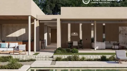 Gran mansión en una sola planta en el golf de Son Vida