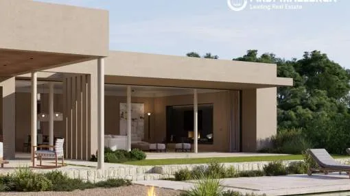 Gran mansión en una sola planta en el golf de Son Vida
