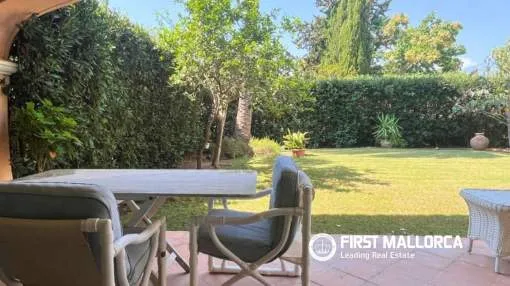 Bajo con jardín privado para alquiler temporal