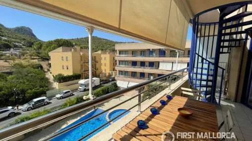 Ático reformado y amueblado con gran terraza privada en Port Andratx