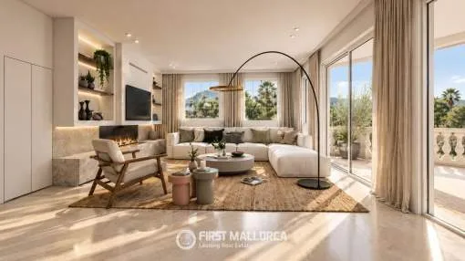 Nuevo ático dúplex con terraza privada en la azotea en Santa Ponsa