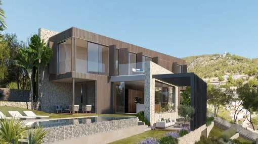 Fabulosa villa de primera clase con vistas al mar y un diseño único cerca de Palma Fabulosa villa de primera clase con vistas al mar y un diseño único cerca de Palma