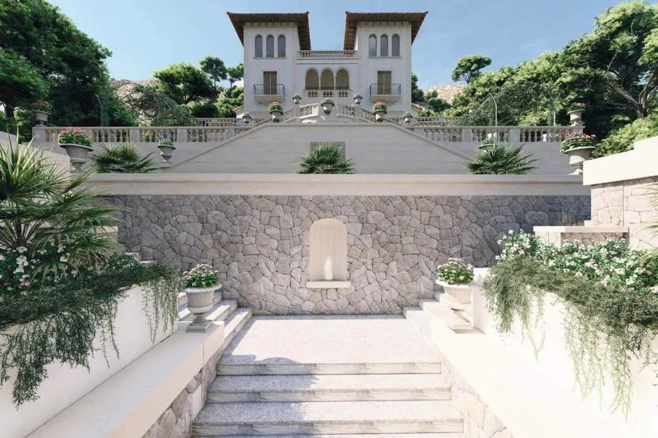 Chateau Villa Italia: Impresionante villa con proyecto de renovación