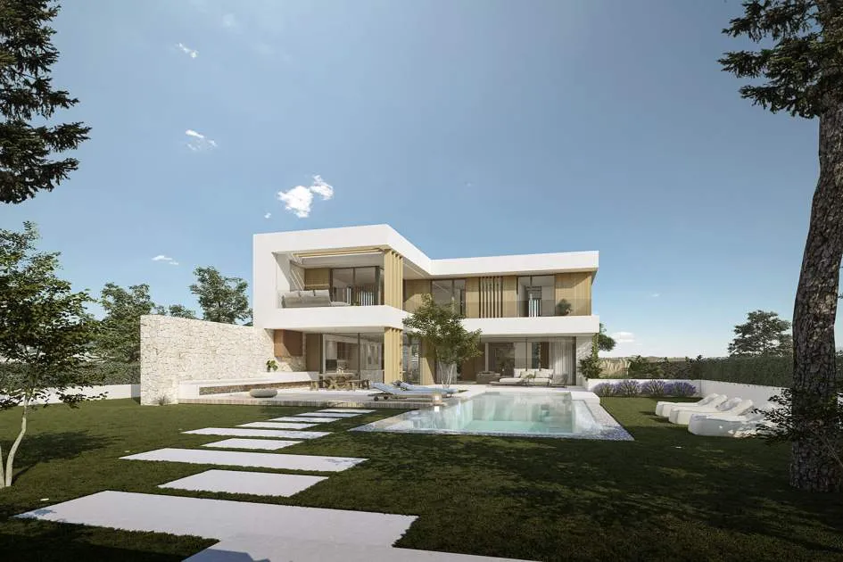 Solar edificable con proyecto aprobado cerca de la playa y Port Adriano