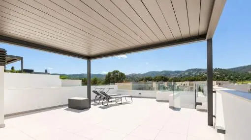 Moderno ático con solárium en la mejor zona de Palma