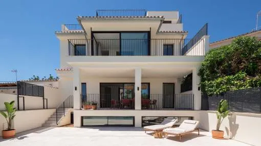 Impresionante villa con fantásticas vistas panorámicas al mar
