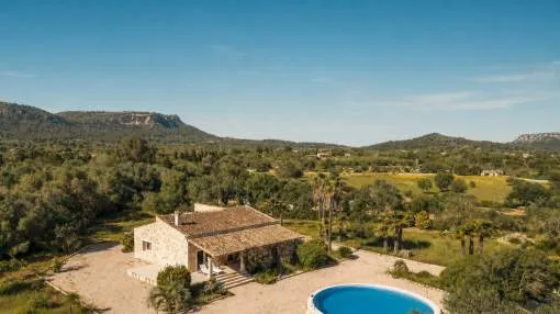 Exclusiva finca natural en un lugar aislado con licencia de alquiler vacacional