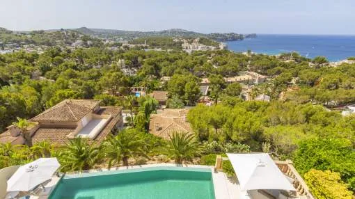 Impresionante villa con sensacionales vistas