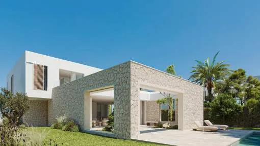 Villa única en un lugar tranquilo con interior de primera calidad